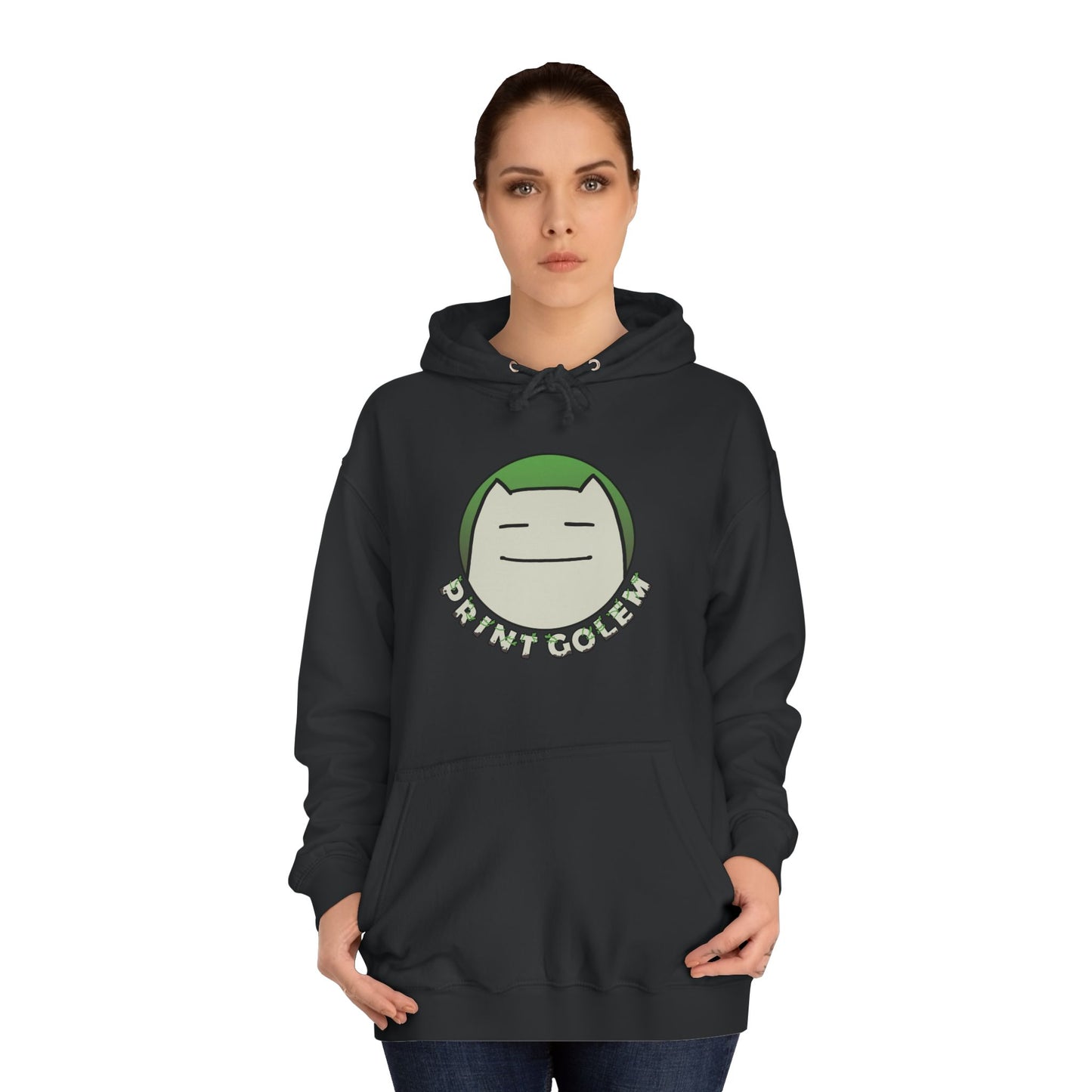 Print Golem Logo Hoodie