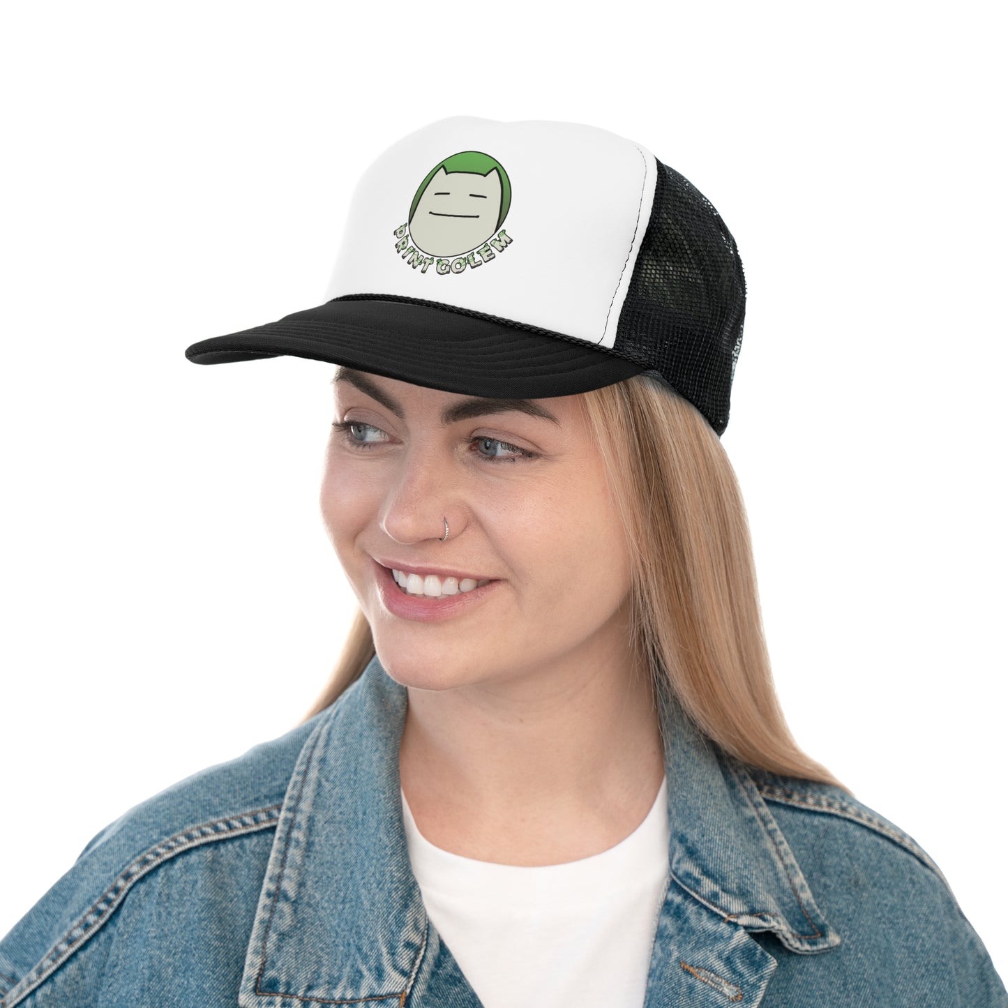 Print Golem Logo Trucker Hat