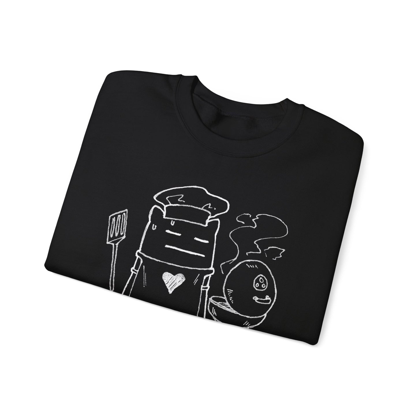 Grill Boss (w/text) Crewneck Sweatshirt