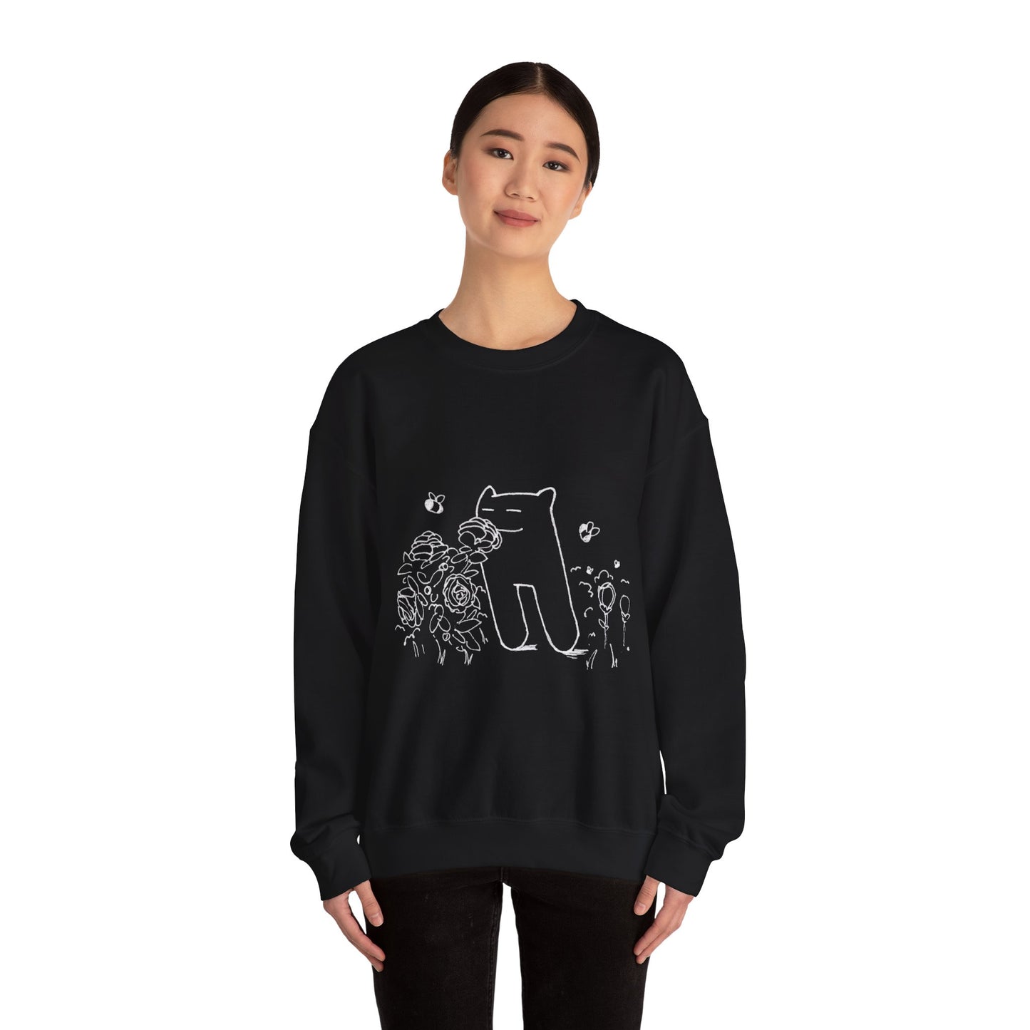 Roses Crewneck Sweatshirt