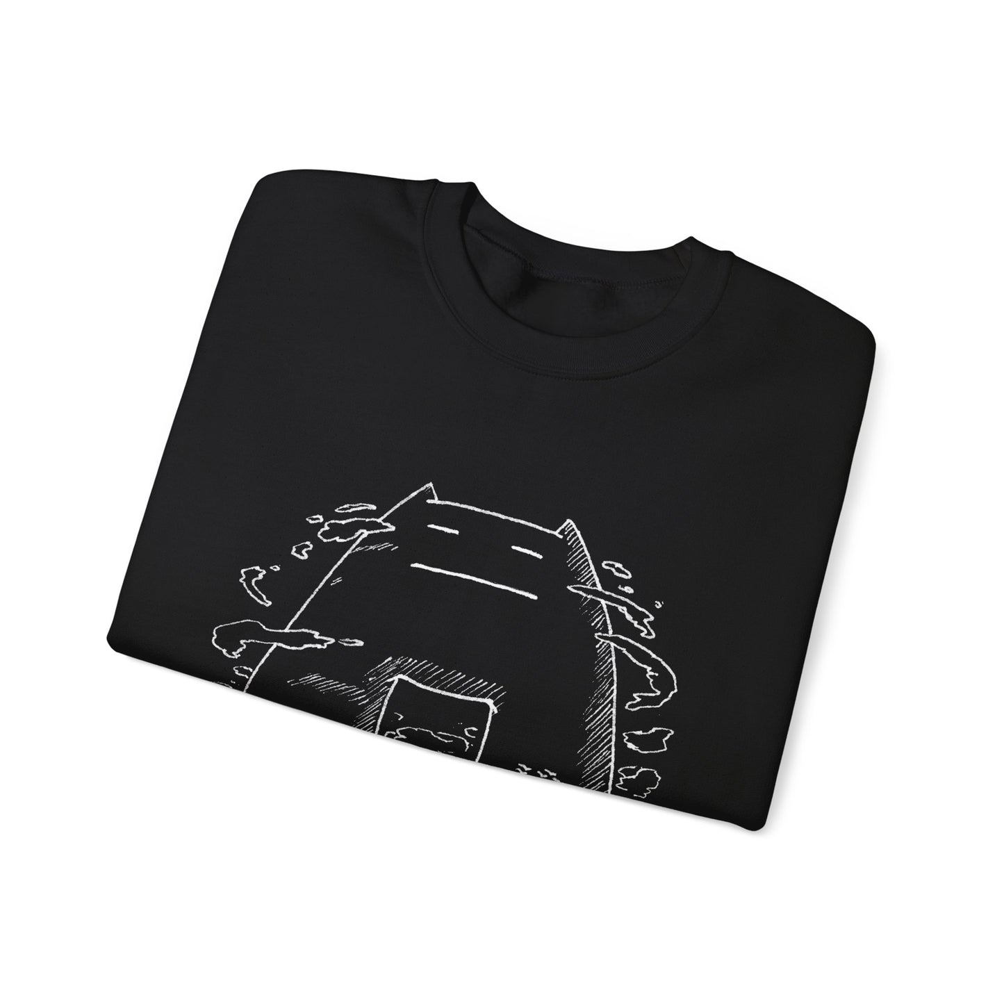 TEMPLE Golem (w/text) Crewneck Sweatshirt