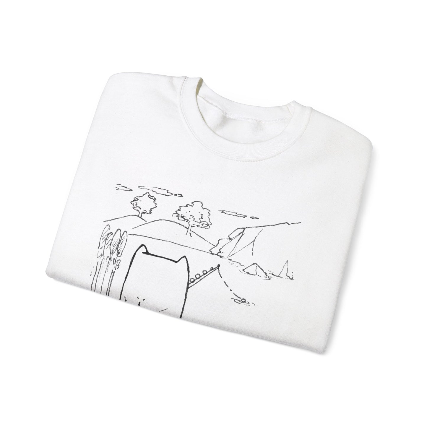 Gone Fishin' Crewneck Sweatshirt