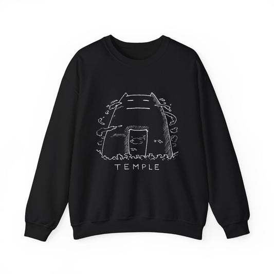 TEMPLE Golem (w/text) Crewneck Sweatshirt