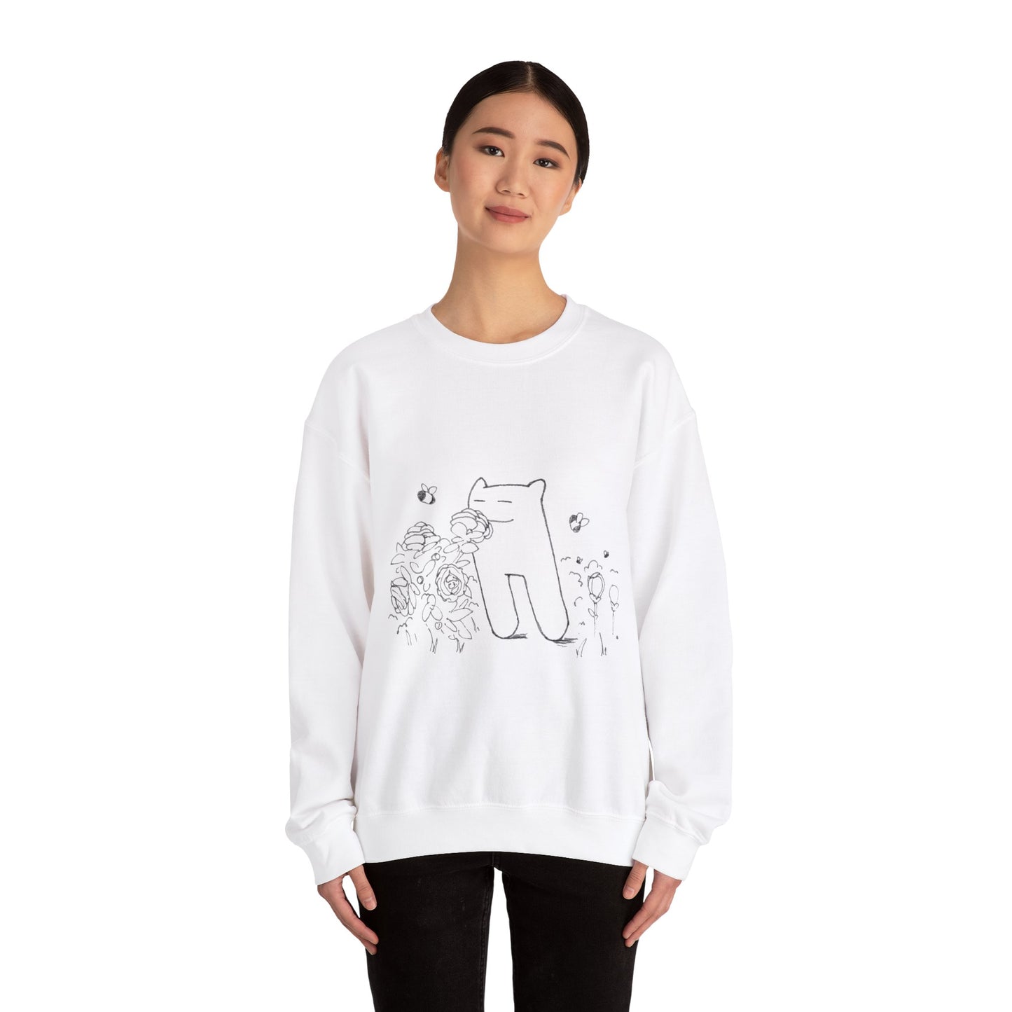 Roses Crewneck Sweatshirt