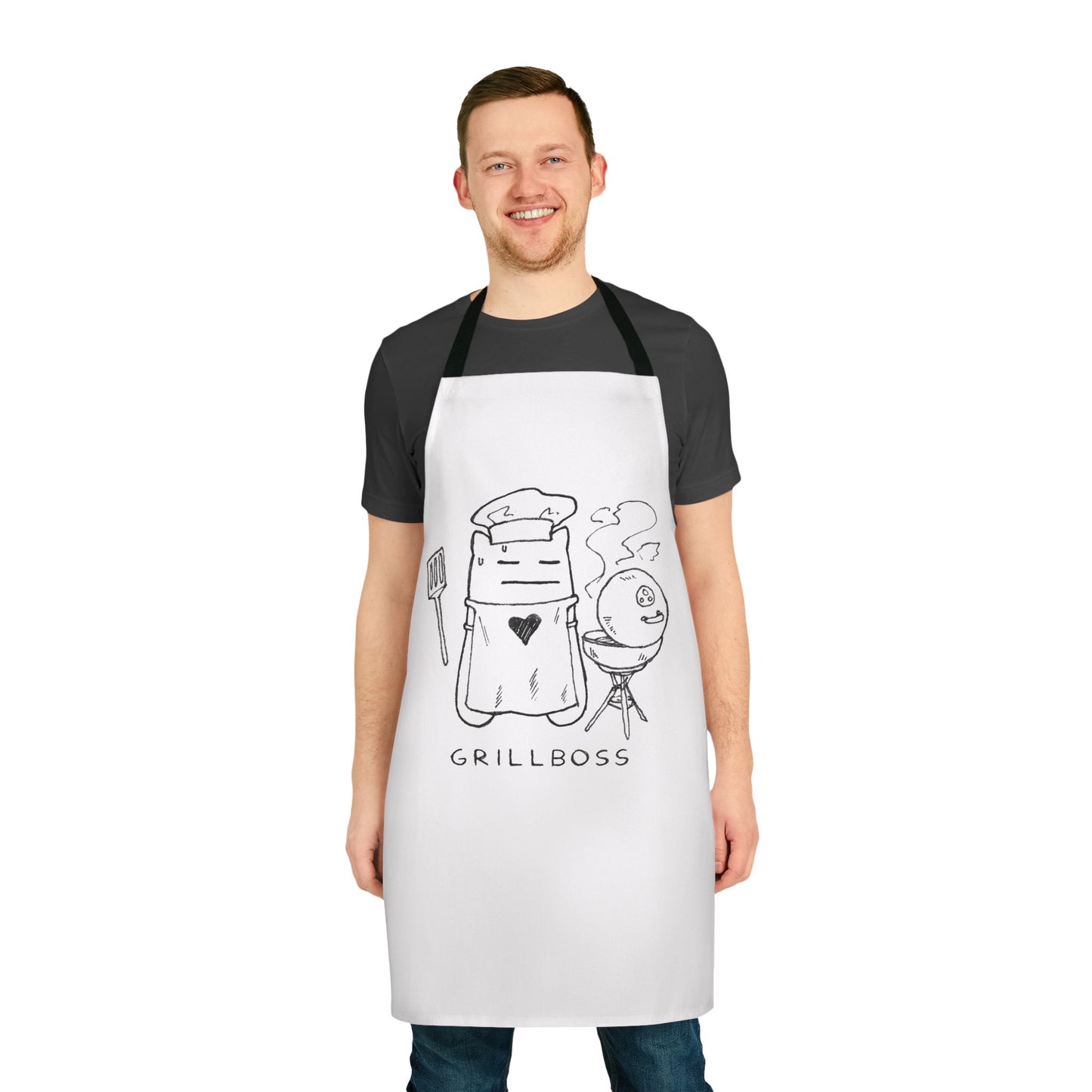 Grill Boss (w/text) Apron