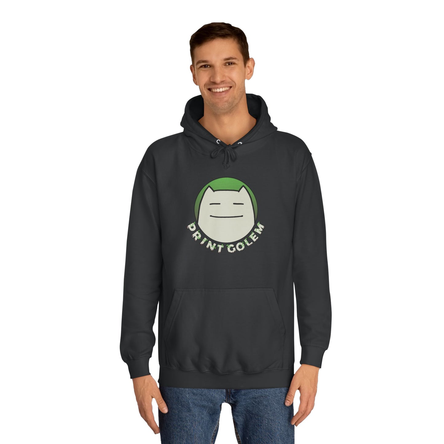 Print Golem Logo Hoodie