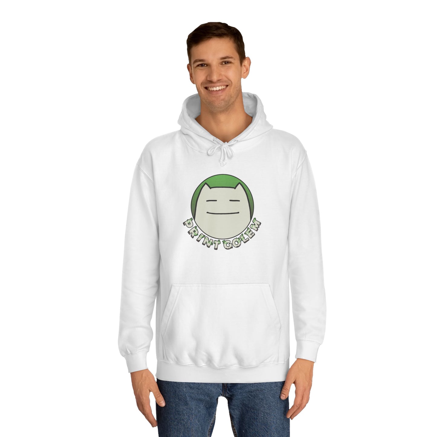 Print Golem Logo Hoodie