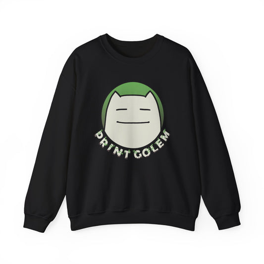 Print Golem Logo Crewneck Sweatshirt