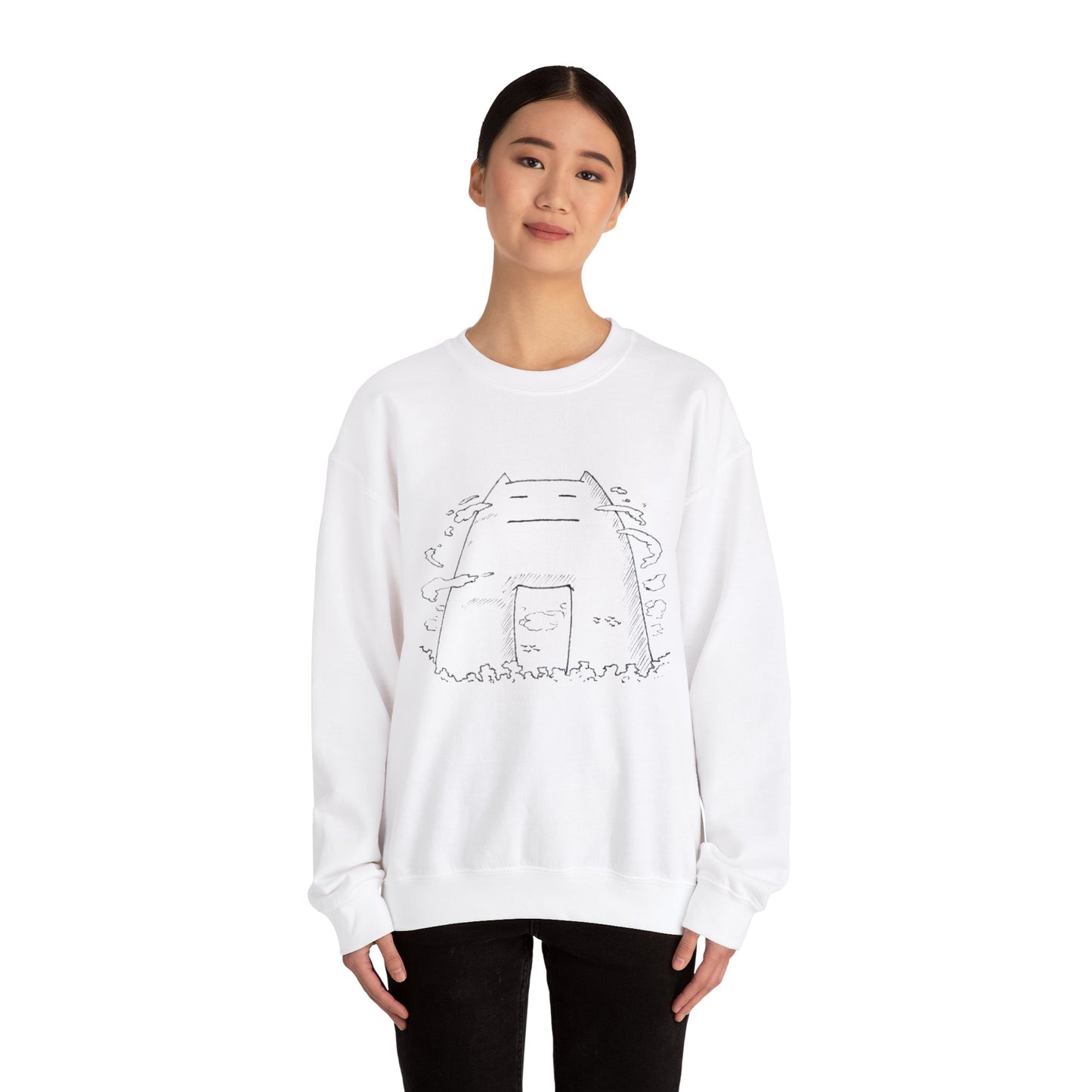 TEMPLE Golem Crewneck Sweatshirt