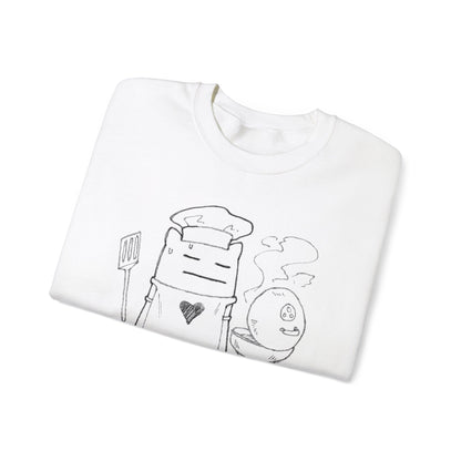 Grill Boss (w/text) Crewneck Sweatshirt