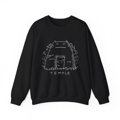 TEMPLE Golem (w/text) Crewneck Sweatshirt